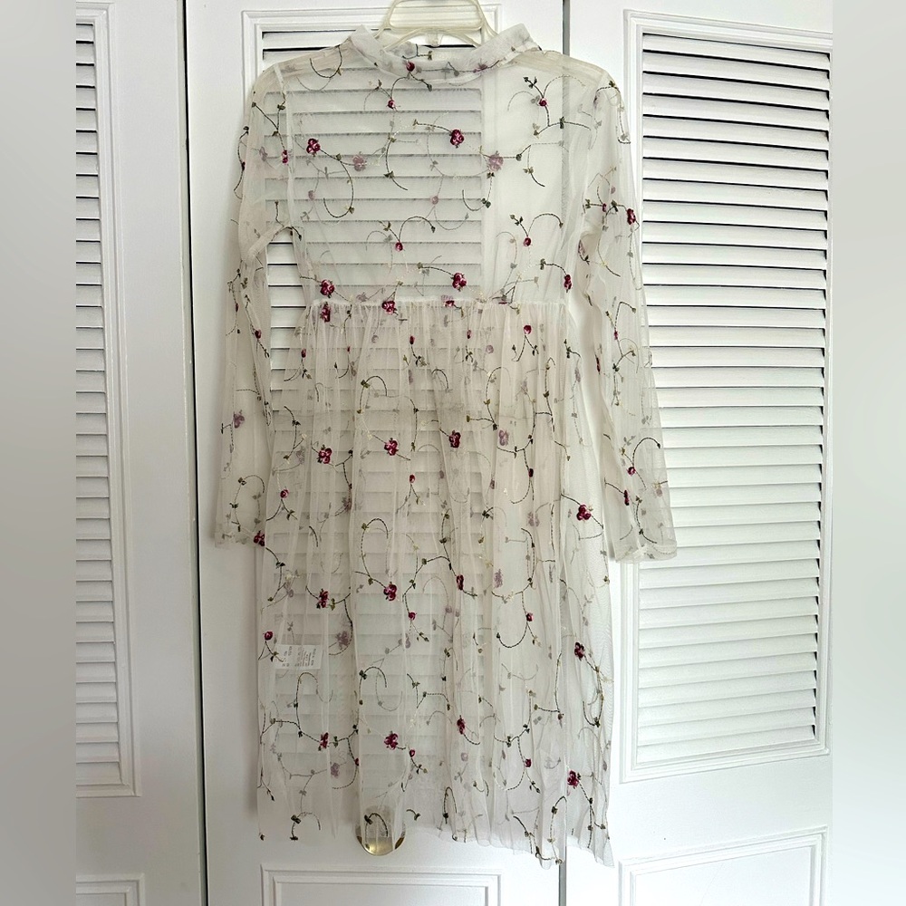NWOT Tool flower dress